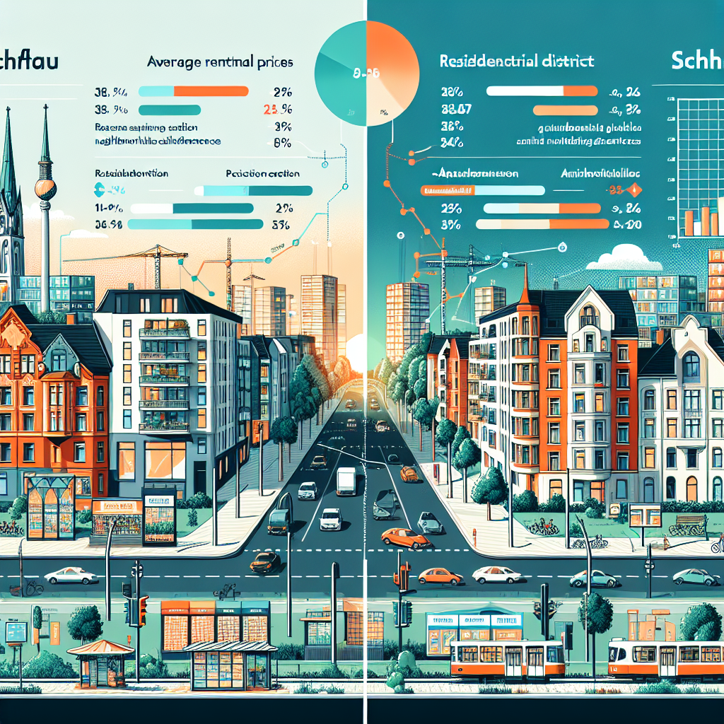 Einflussfaktoren auf Mietspiegel in Dortmund Schönau vs. andere Stadtteile